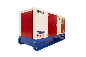 Дизельный генератор General Power GP88BD в кожухе