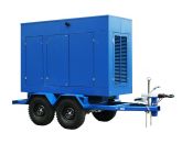 ТСС ЭД-250-Т400-1РПМ2 в погодозащитном кожухе на прицепе