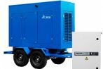 ТСС ЭД-30-Т400-2РПМ7 в погодозащитном кожухе на прицепе с АВР